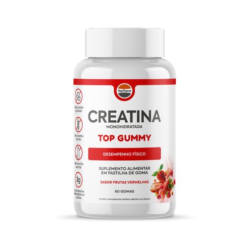 Creatina Monohidratada Top Gummy TopTherm
